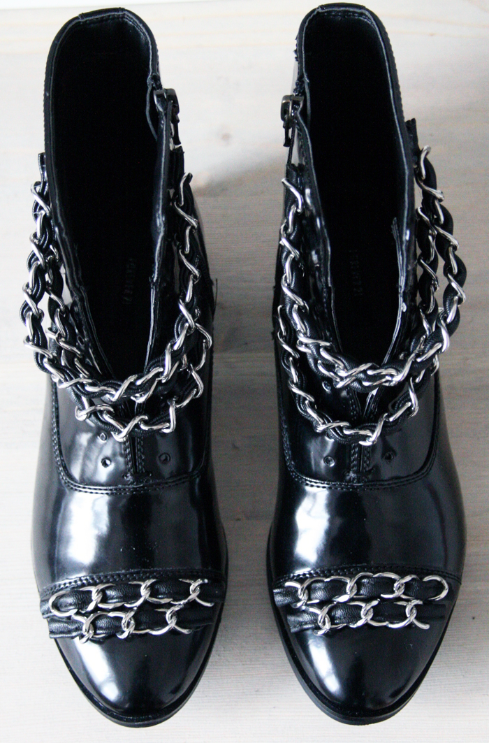chanel inspired boots