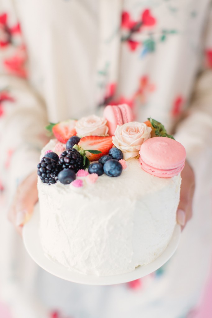 DIY :: Valentine’s Naked Cake – My Little Secrets